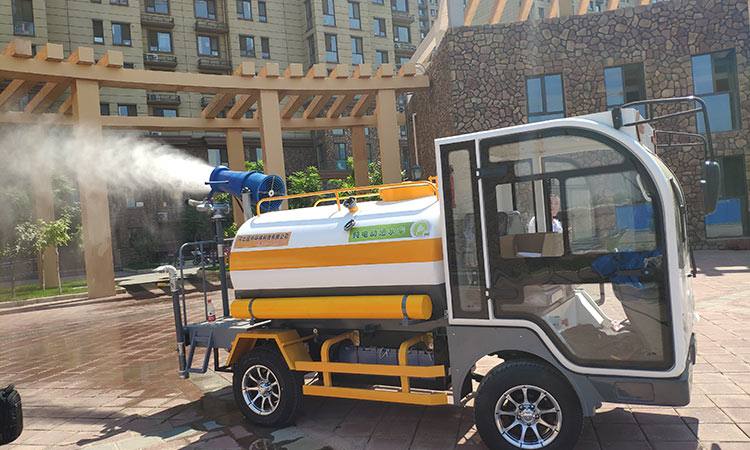 消毒霧炮 電動四輪灑水