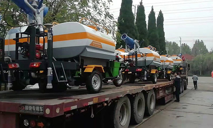 電動三輪灑水車 百易長青灑水車