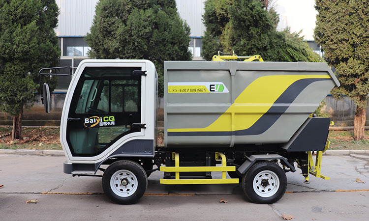 小區(qū)專用純電動垃圾車清運車