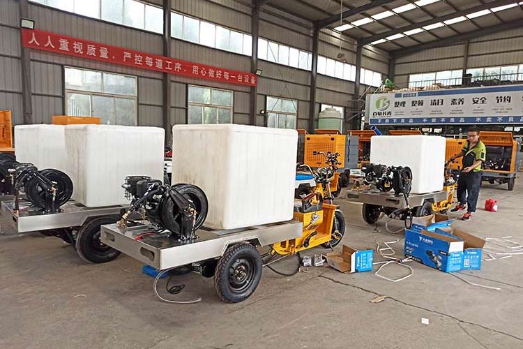 高壓沖洗車一體滾塑水箱 環衛高壓沖洗車