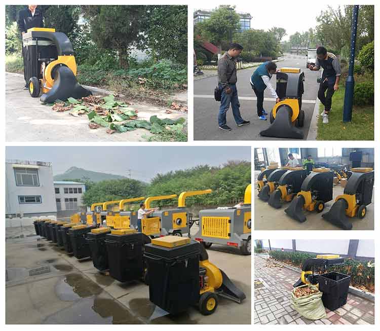 手推式樹葉收集器展示圖 樹葉收集器