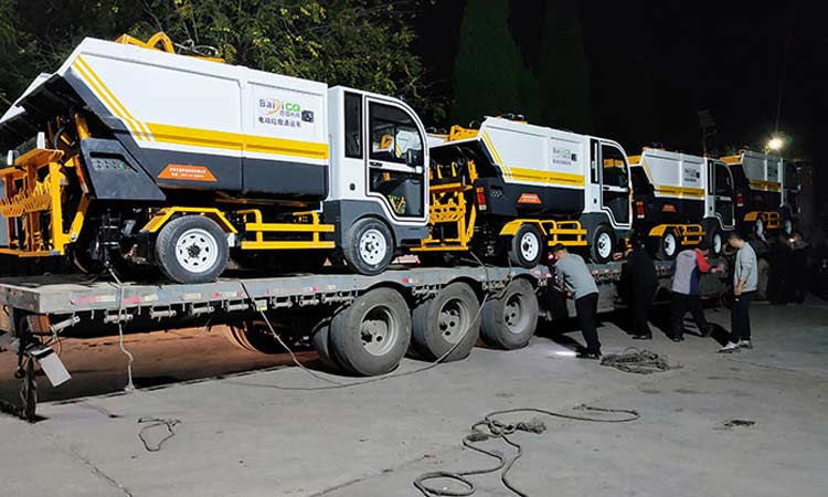 小區純電動垃圾清運車 人行道純電動垃圾清運車