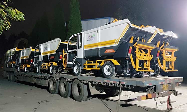 百易長青-純電動垃圾清運車 小型純電動垃圾清運車