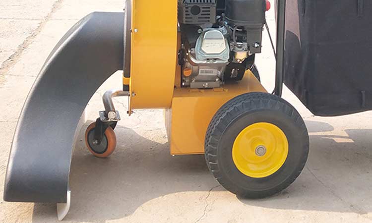 樹葉收集器-吸口高度圖 樹葉收集器