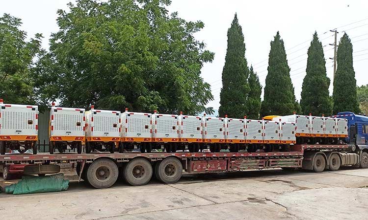 三輪高壓清洗車裝車發貨 三輪電動高壓清洗車