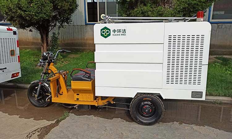 高壓清洗車(chē)調(diào)試完畢 高壓清洗車(chē)