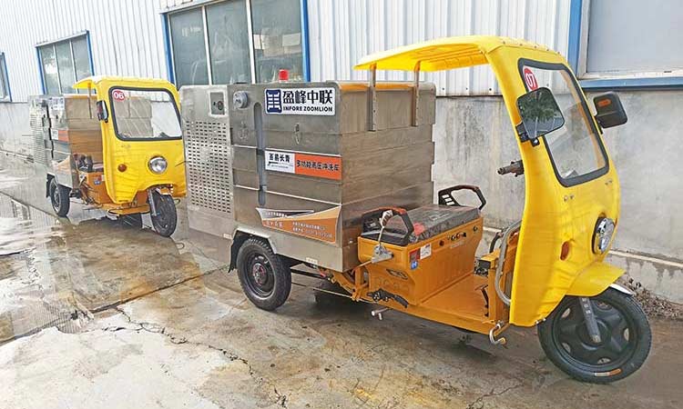 定制高壓清洗車發(fā)貨現(xiàn)場(chǎng) 小型高壓清洗車