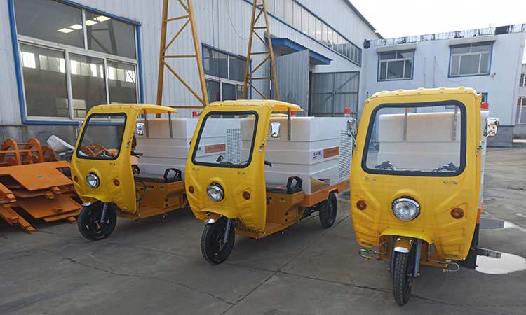 三輪多功能高壓清洗車等待發貨 小型高壓清洗車