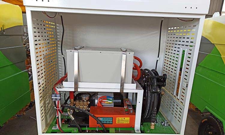 小型三輪高溫高壓清洗車內部結構 高溫高壓清洗車