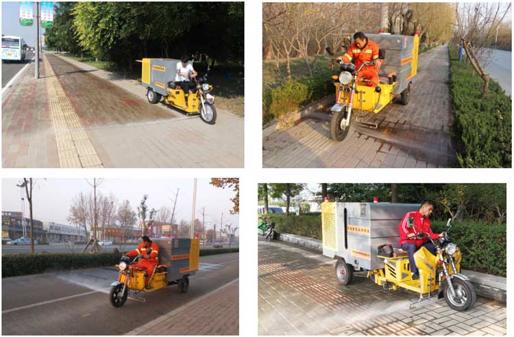 三輪高壓清洗車功能展示 電動高壓清洗車