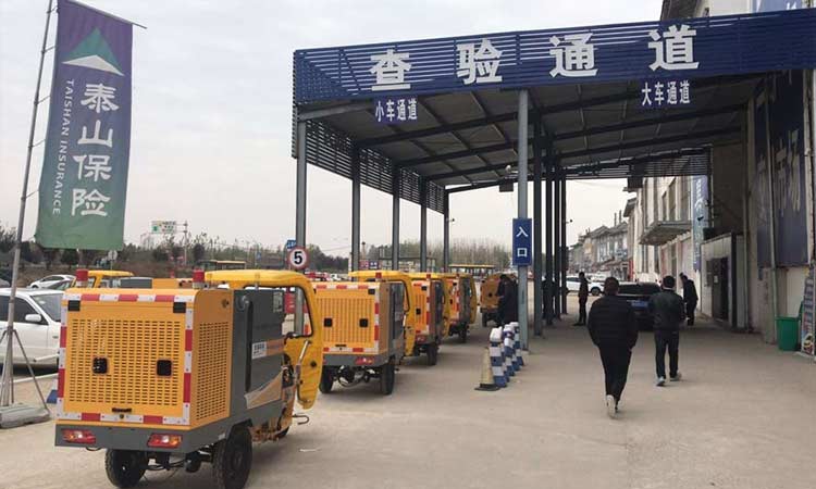 小型電動高壓清洗車等待上牌 多功能高壓清洗車