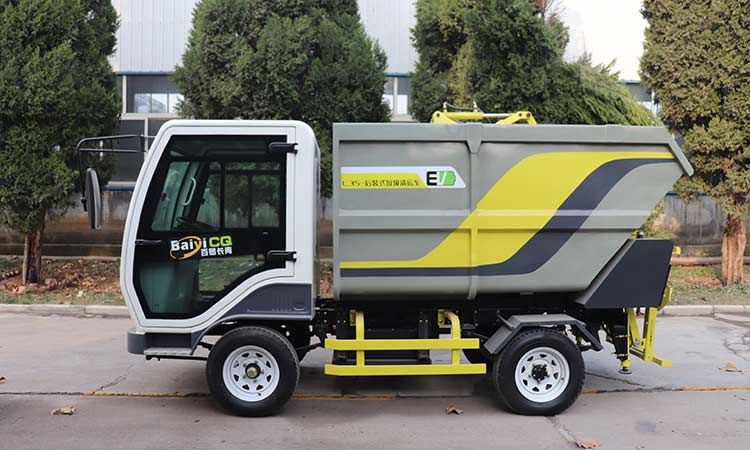 環衛后裝式垃圾清運車，城鄉物業小區垃圾轉運好幫手