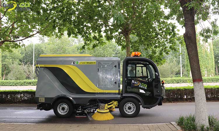 純電動(dòng)洗掃車人行道輔道清掃 電動(dòng)環(huán)衛(wèi)車廠家電動(dòng)洗掃車