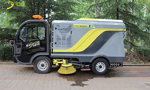 小型道路洗掃車,“變干掃,為洗掃”創新環衛