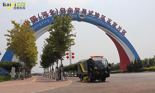 純電動洗掃車對于環衛路面清潔的重要性