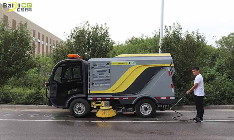 道路小型電動(dòng)洗掃車 小型電動(dòng)洗掃車