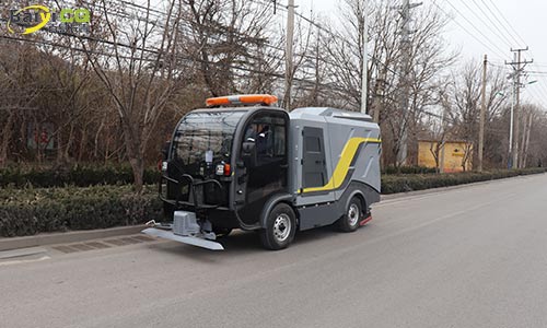 純電動深度清潔車,清除道路污染效果好
