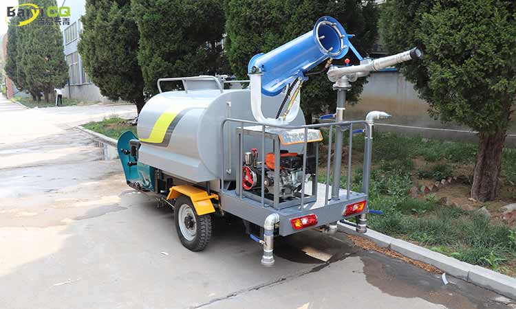 校園灑水車 電動小型灑水車