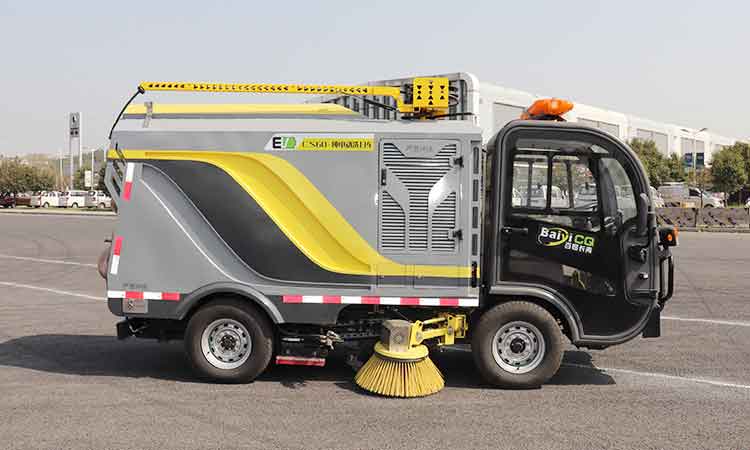 人行道洗掃車 小型洗掃車