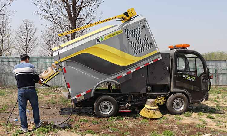 市政洗掃車 純電動洗掃車