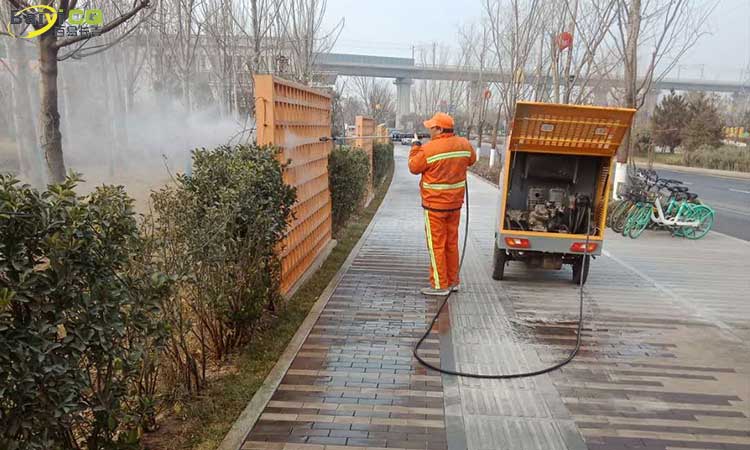 小型電動(dòng)高壓清洗車 多功能高壓清洗車