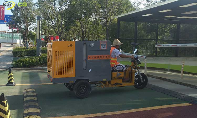 多功能高壓清洗車 人行道高壓清洗車
