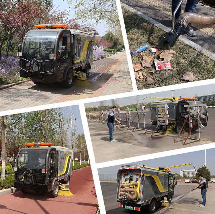 多功能洗掃車 純電動洗掃車