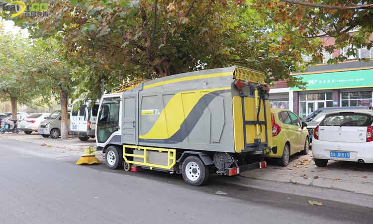 園林樹葉收集車 電動樹葉收集車