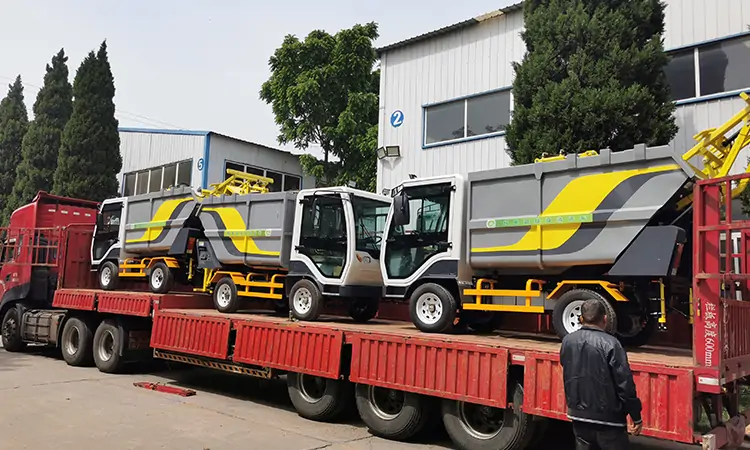 小型垃圾運輸車 后裝式垃圾運輸車