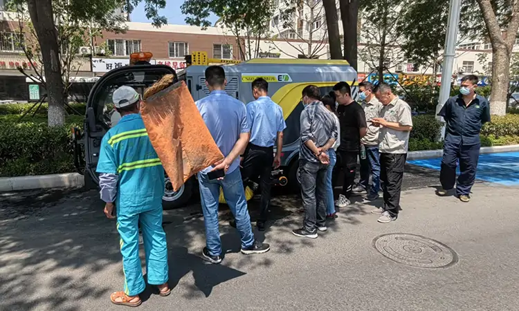人行道洗掃車 市政洗掃車