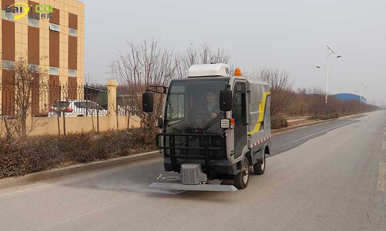 小型四輪高壓沖洗車(chē) 純電動(dòng)高壓清洗車(chē)