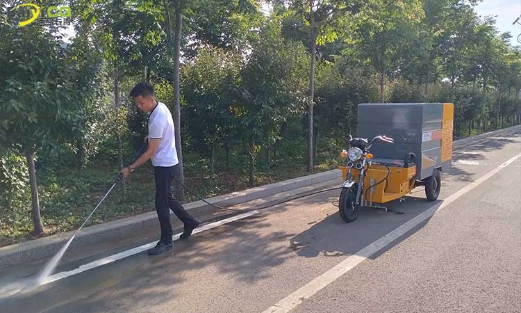 小型三輪高壓清洗車 電動三輪高壓清洗車