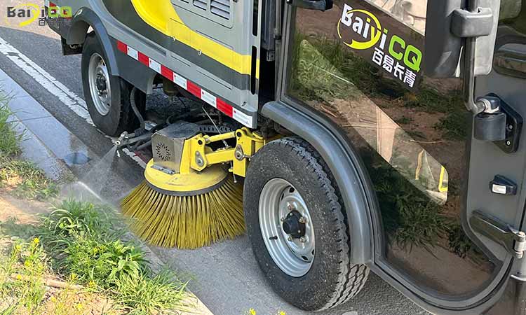 小型洗掃車 人行道洗掃車