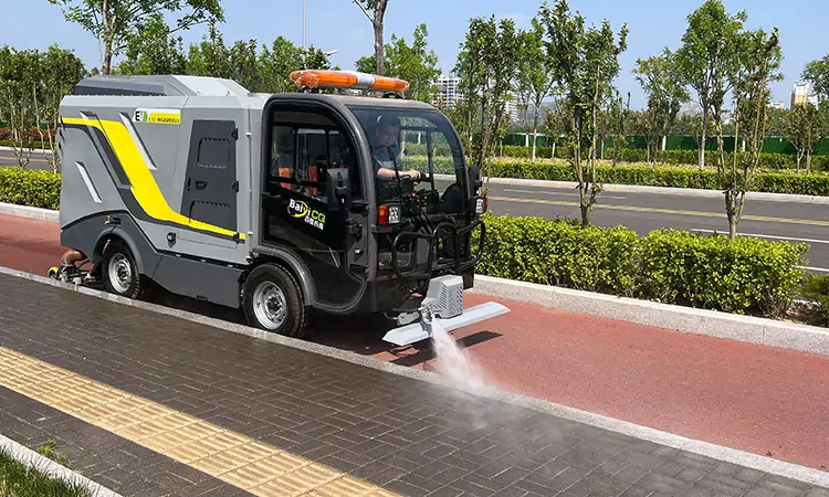 深度路面清潔車 道路污染深度清潔車