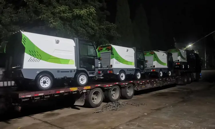 電動四輪高壓清洗車 電動四輪高壓清洗車