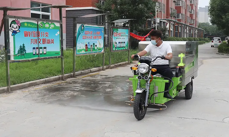 純電動三輪高壓清洗車 純電動三輪高壓清洗車