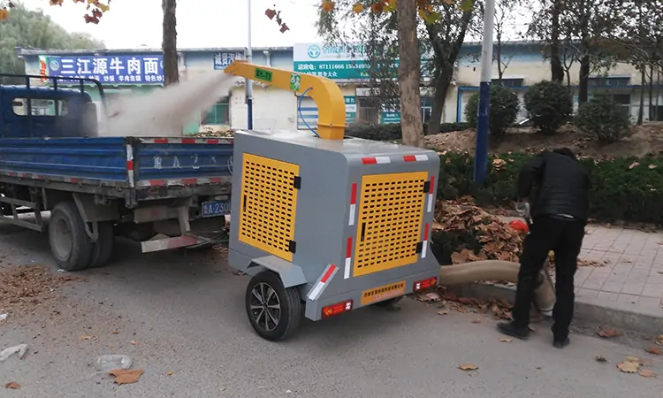 牽引式吸葉機 牽引式吸葉機