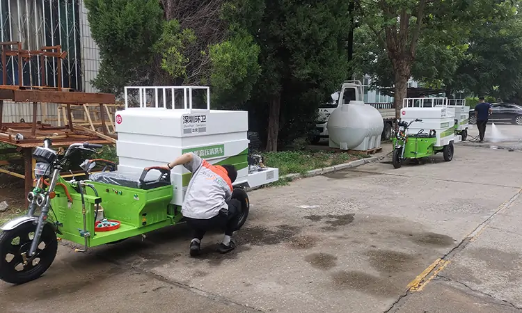 小型三輪高壓清洗車 小型三輪高壓清洗車