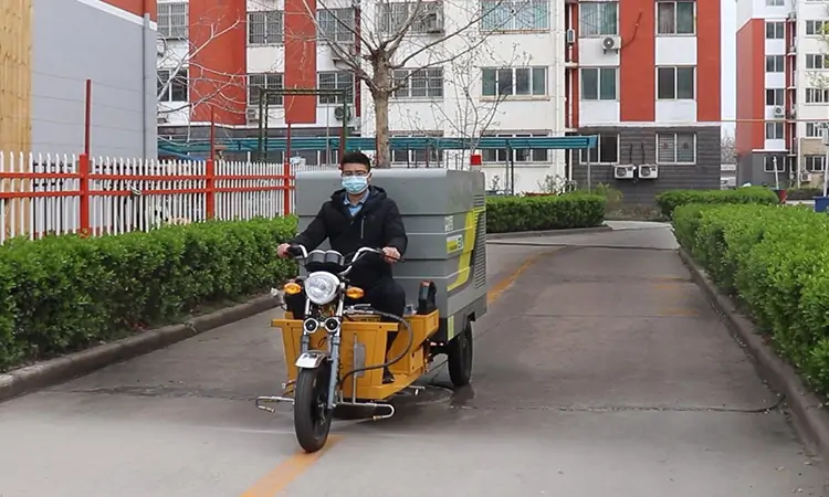 三輪電動高壓清洗車 三輪電動高壓清洗車