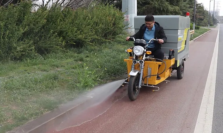 小型高壓清洗車 小型高壓清洗車