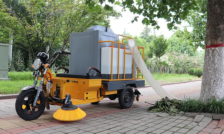 三輪樹葉收集車 三輪樹葉收集車