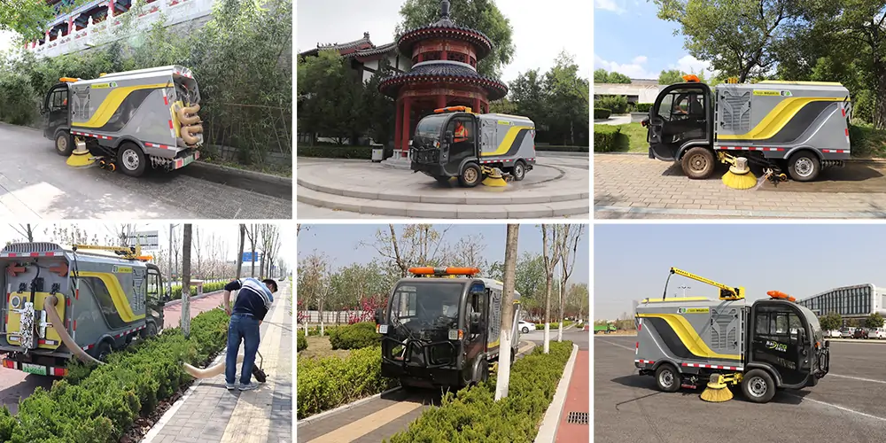 小型電動洗掃車 小型電動洗掃車