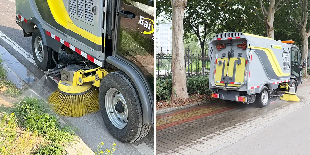 小型電動洗掃車 小型電動洗掃車