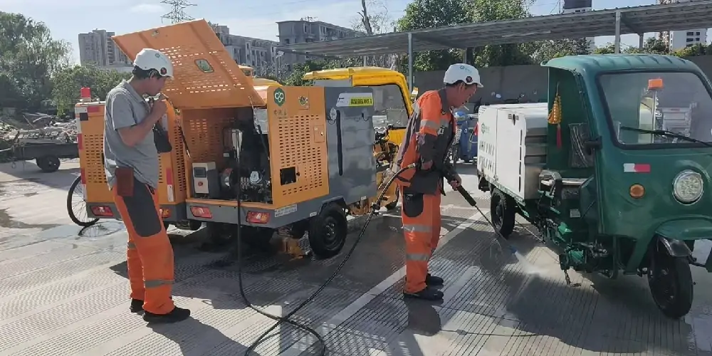 小型高溫高壓清洗車