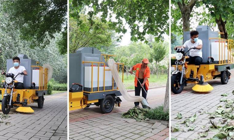 百易長青小型樹葉收集車 百易長青小型樹葉收集車