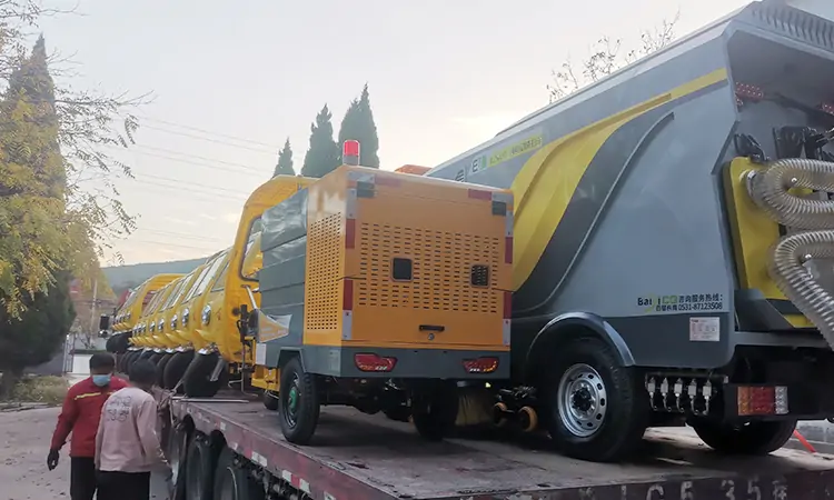 純電動洗掃車 純電動洗掃車