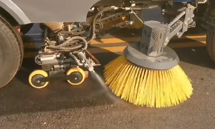 小型電動洗掃車