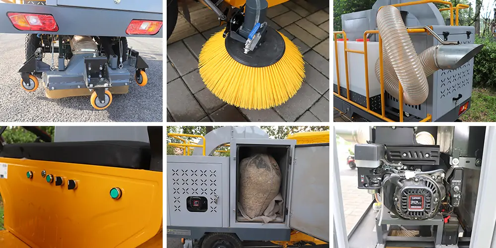 小型三輪樹葉收集車 小型三輪樹葉收集車