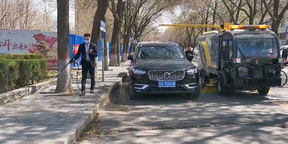 道路洗掃車 道路洗掃車