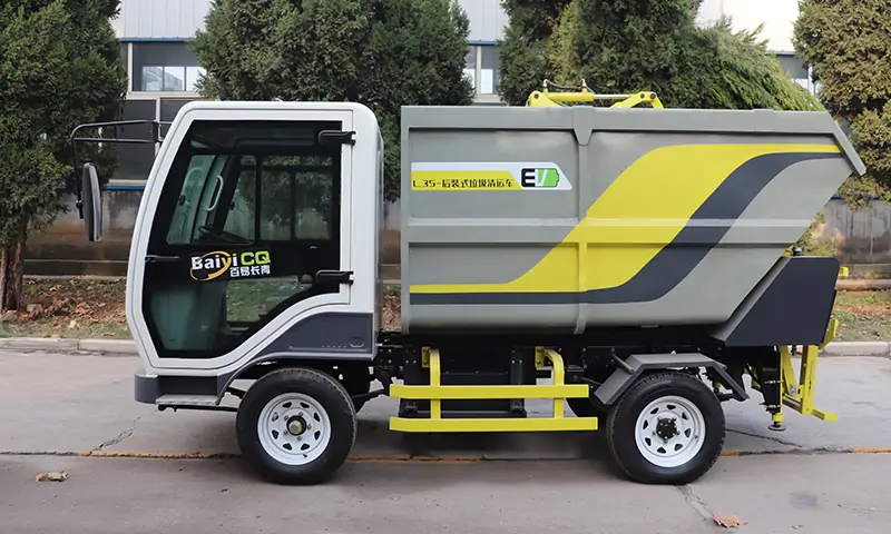 物業(yè)小區(qū)垃圾該如何處理？怎樣的垃圾清運車才適合物業(yè)小區(qū)使用？